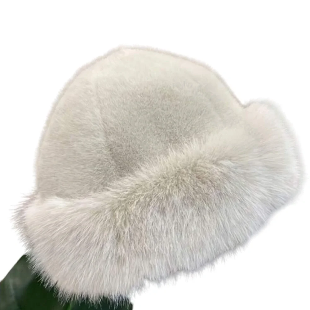 Faux Fur Hat 🩵 Furry Winter Super Soft Fashion Hat 10 colors - Picture 5 of 15